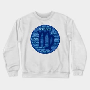 virgo zodiac sign Crewneck Sweatshirt